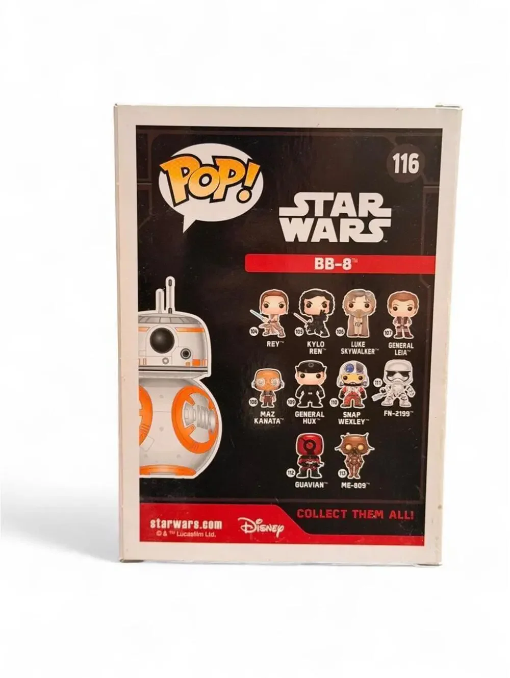 Funko Pop Star Wars BB 8 116